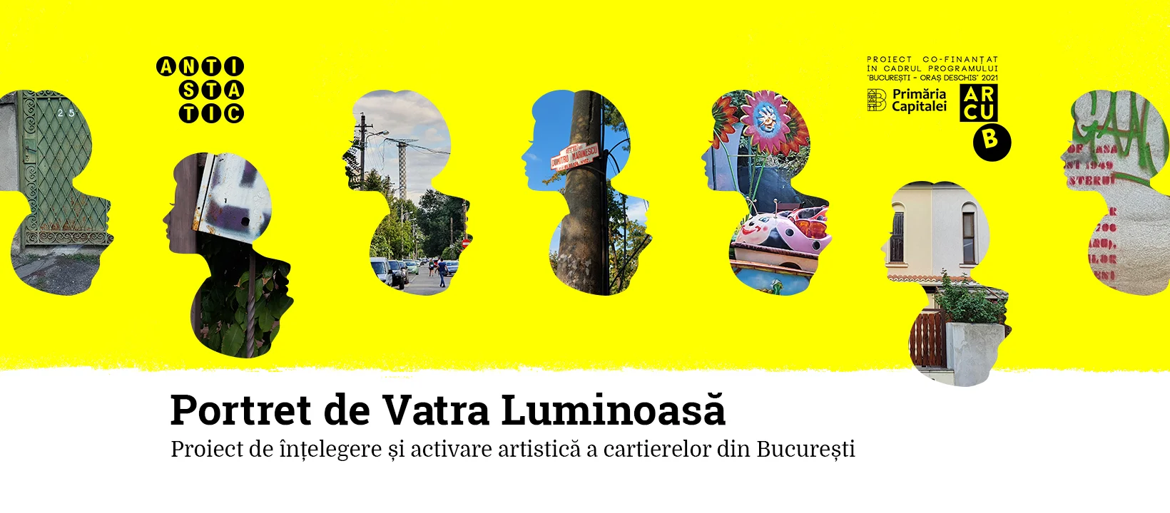 Vizual portret de vatra luminoasa RGB