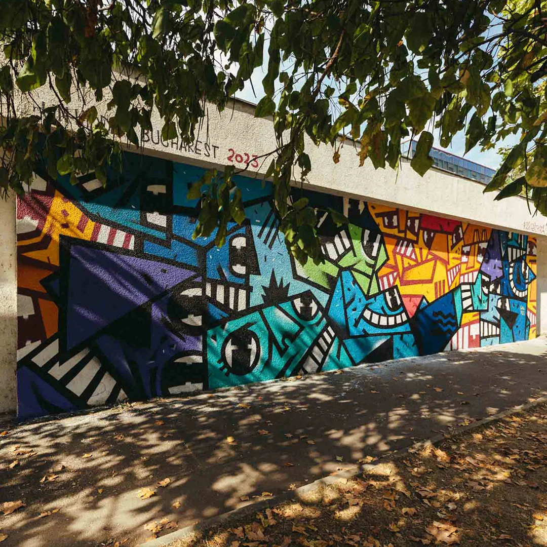 1080 x 1080 Pisica Pătrată (mural) si Vlad Caia (coloana sonora) Un hidden Bucharest 137